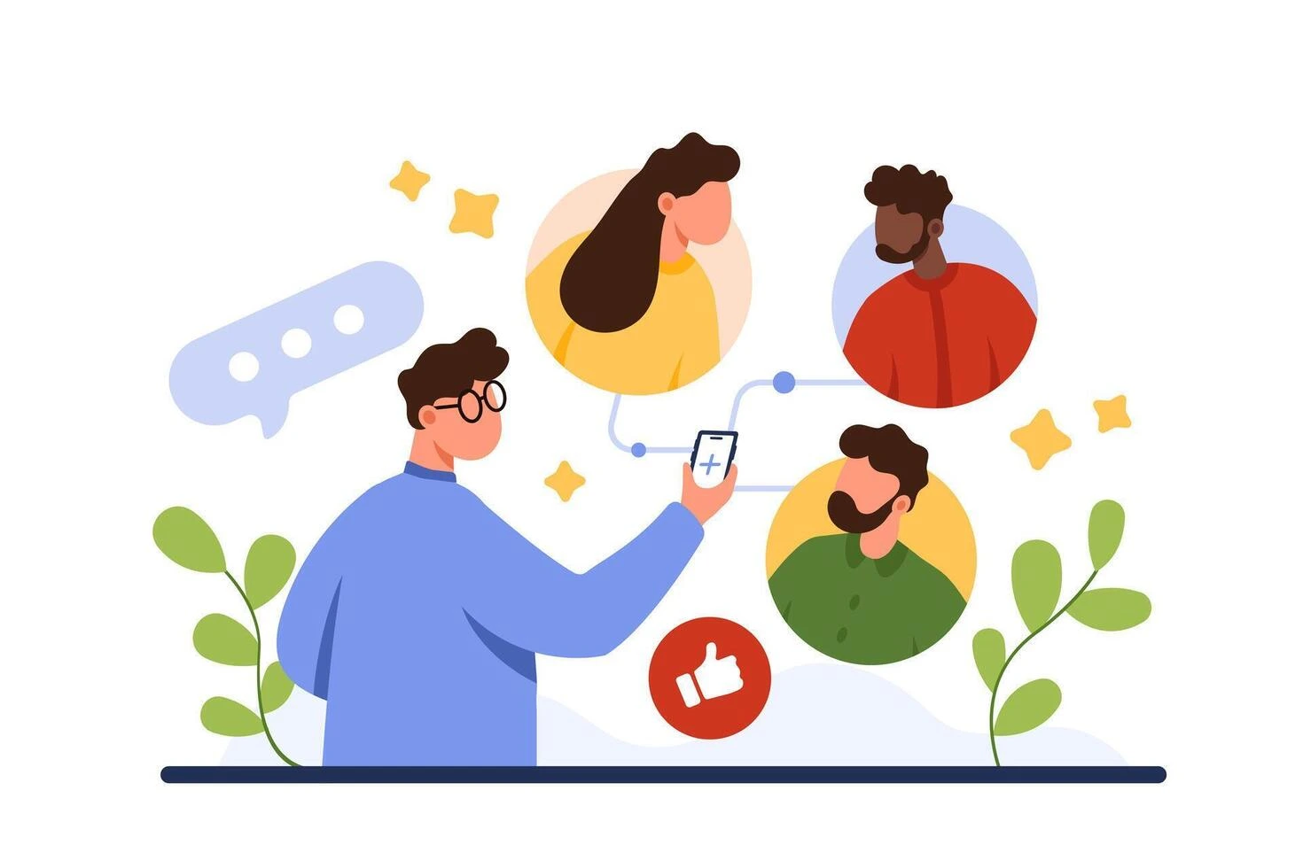 Reach Illustration