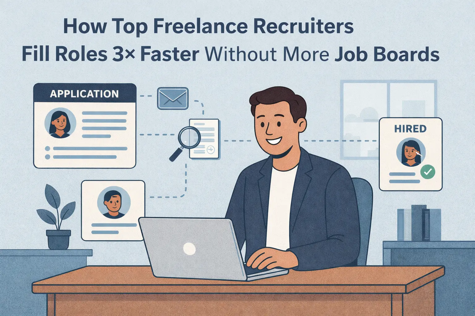 How Top Freelance Recruiters Fill Roles 3× Faster Without More Job Boards Featured Image